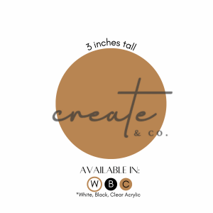 Circle Acrylic Blank