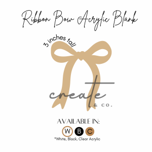 Acrylic Bow Blank