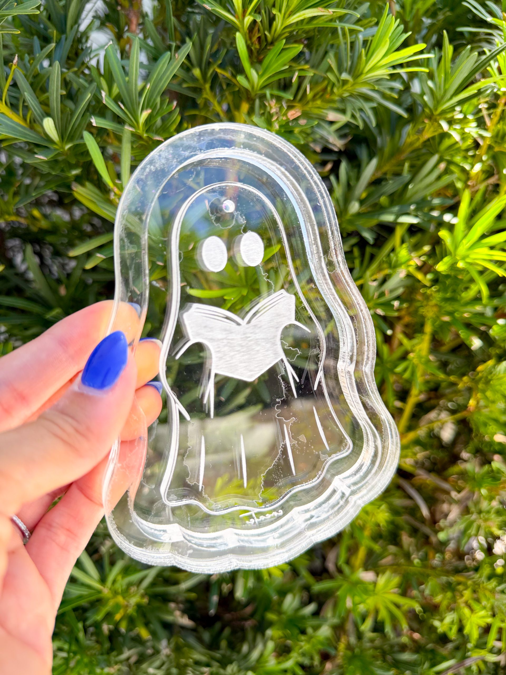 Reading Ghost Silicone Mold Housing